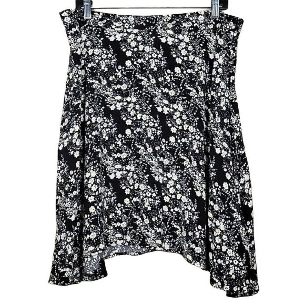 GAP High-Low A-line Skirt Sz L